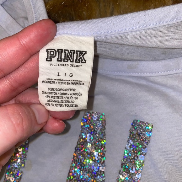 Long-Sleeved Lavender Victoria’s Secret Top - Picture 3 of 4